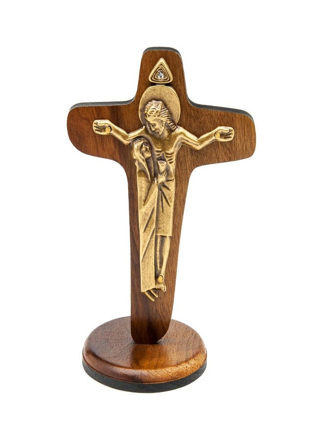 Intercession Unity Wooden Cross Crucifix - Image 1